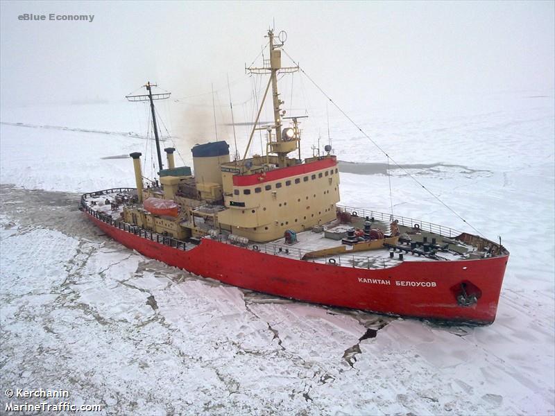 eBlue_economy_Icebreaker fired upon in Mariupol,