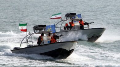 eBlue_economy_Iran's Revolutionary Guard detains foreign vessel for fuel smuggling