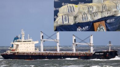 eBlue_economy_Captain of bulk carrier arrested for cocaine smuggling, Australia