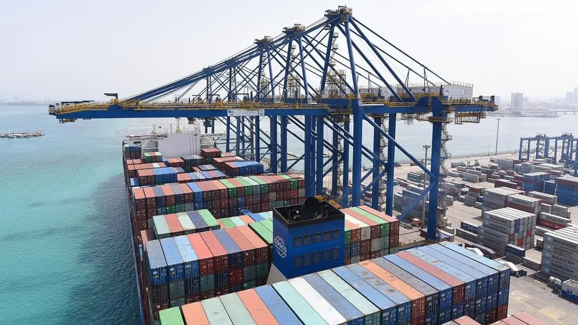 eblue_economy_Saudi Ports Record 24.28% Increase in Cargo Throughput Volumes