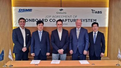 eBlue_economy_ABS, Daewoo Shipbuilding and Marine Engineering and GasLog Agree to Develop Carbon Capture Onboard Technology