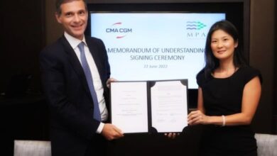 eBlue_economy_CMA CGM and Port Authority of Singapore sign MoU