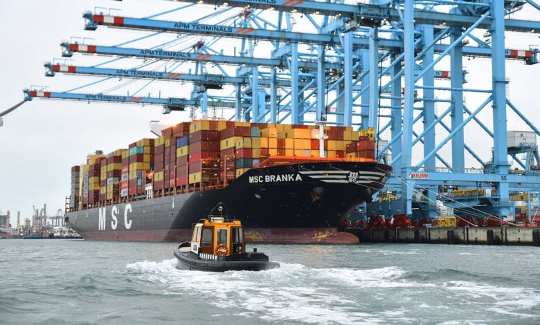 eBlue_economy_Up to 14% less containership CO2 emissions through Just In Time arrivals