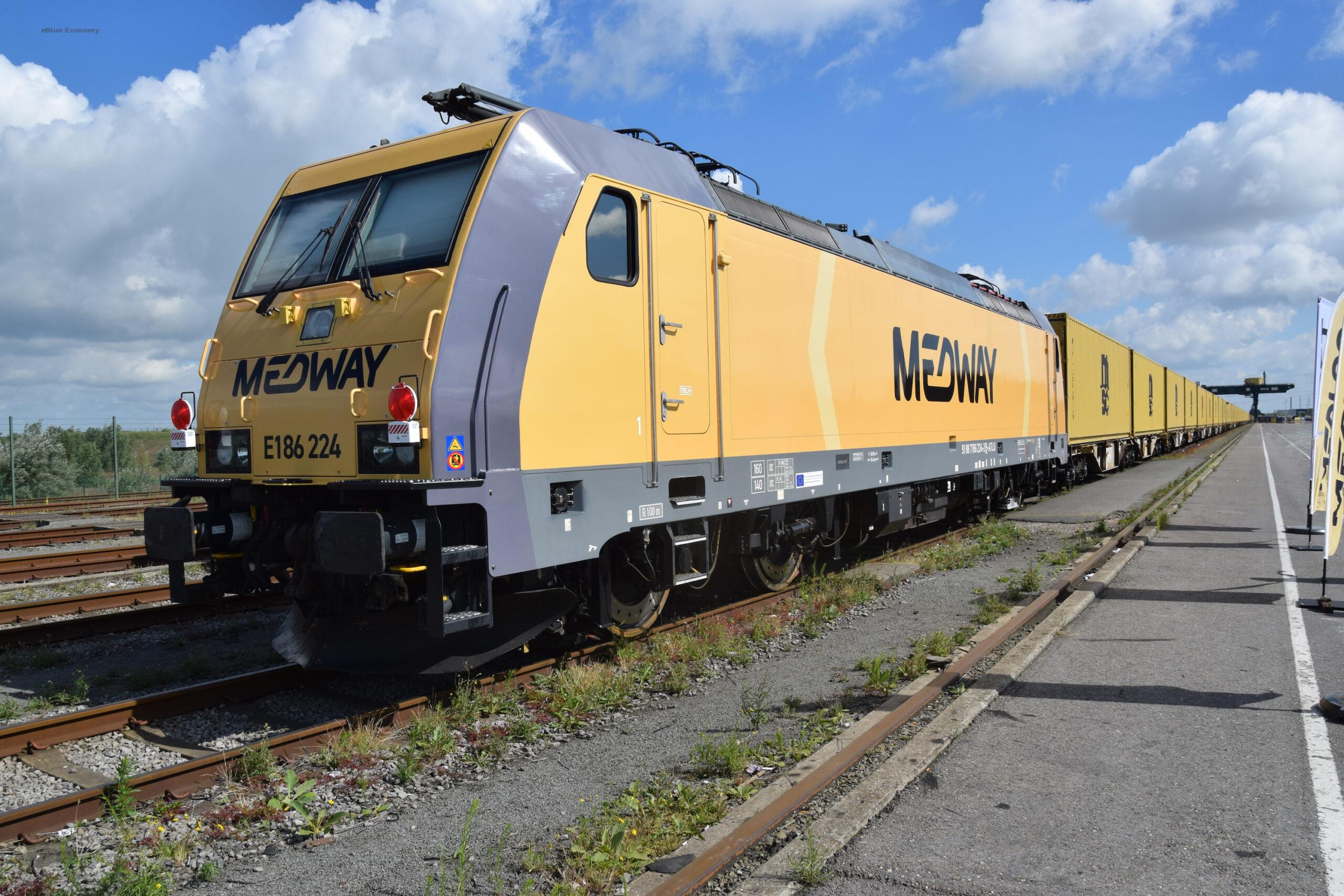 eBlue_economy_MSC Expands North-West Europe Rail Services with New MEDWAY Belgium Branch