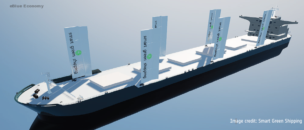 eBlue_economy_Smart Green Shipping announces £5m investment into FastRig wing sail technology