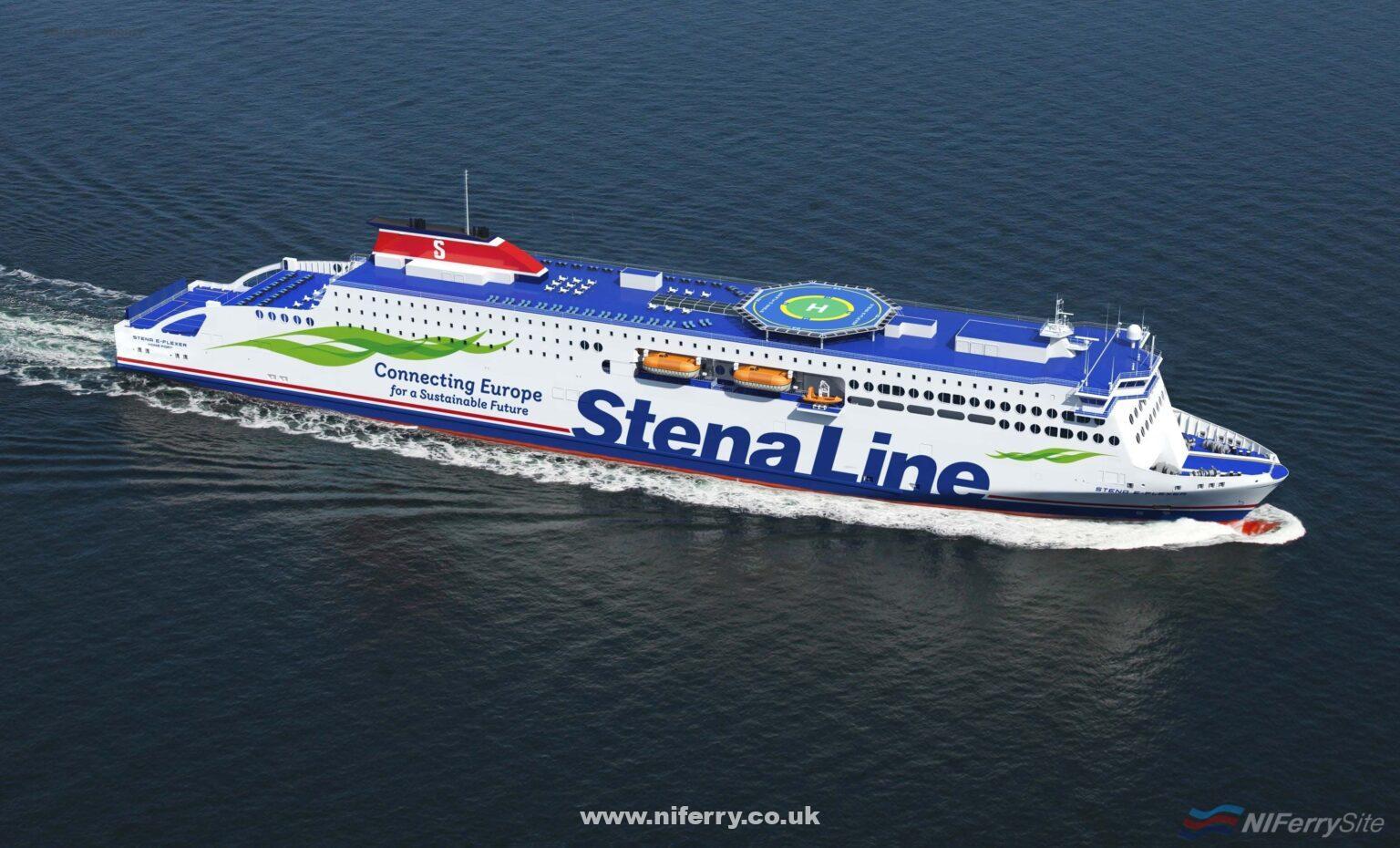 eBlue_economy_Stena Line introduces second large E-Flexer class vessel