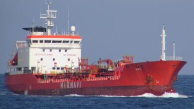eblue_economy_Flagged Turkey Tanker fire, in Azov sea,- circumstances are unclear!