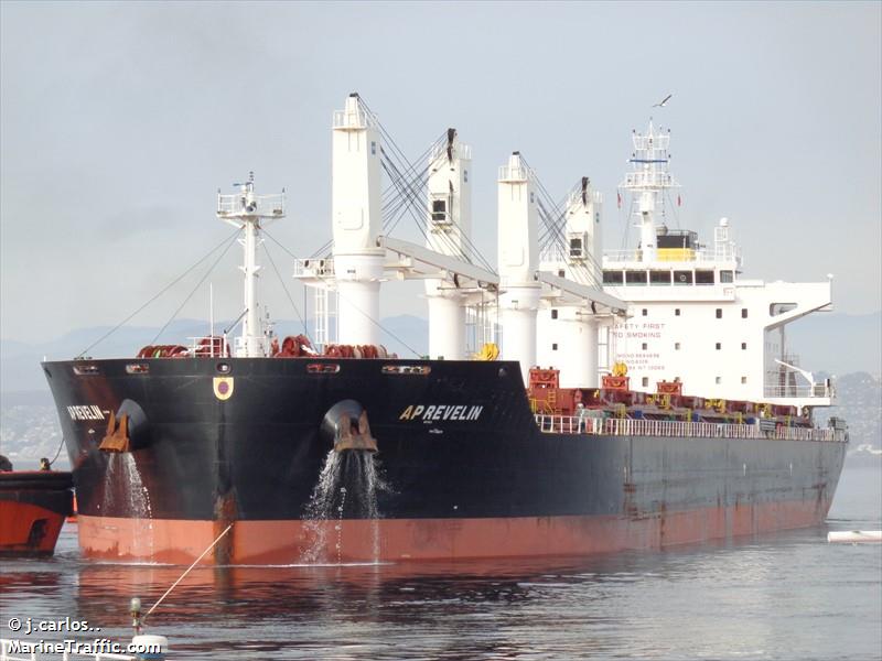 eBlue_economy_Croatian bulk carrier damaged in collision, Port Arthur, USA