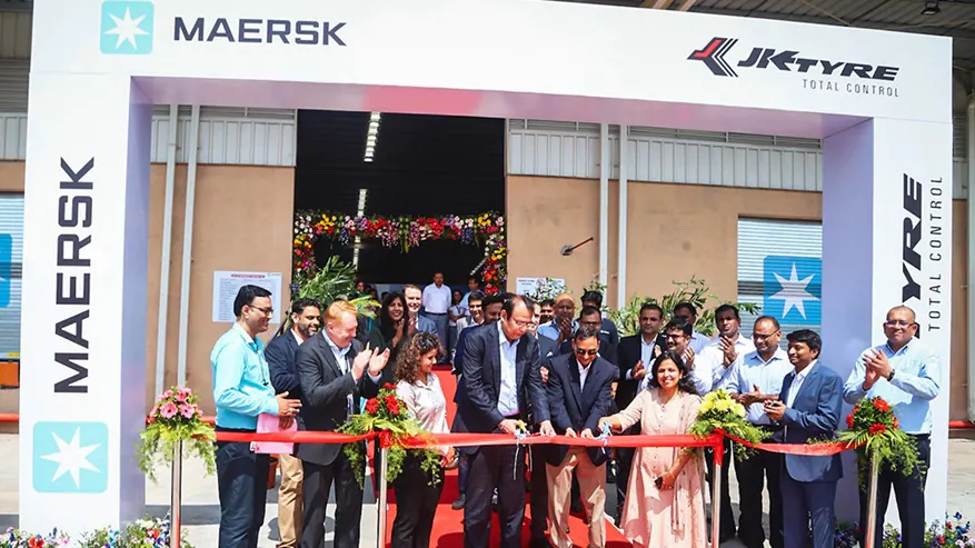 eBlue_economy_A.P. Moller - Maersk opens the doors to a new warehouse in Bhiwandi, on the outskirts of Mumbai