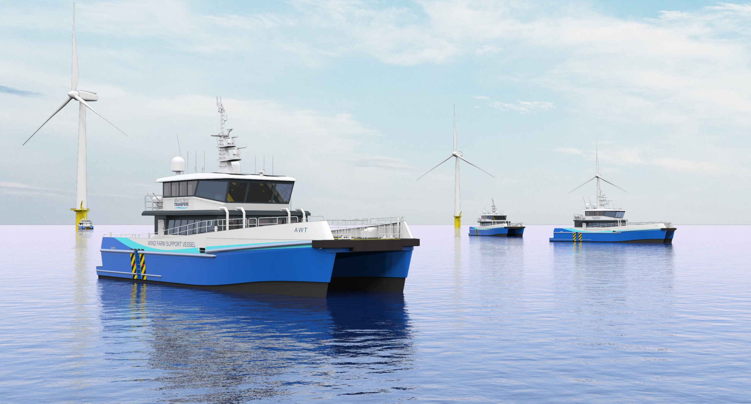 eBlue_economy_Atlantic Wind Transfers Orders Six Chartwell EPA Tier 4 Compliant Crew Transfer Vessels