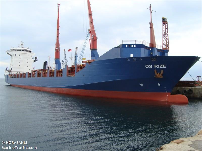 eBlue_economy_Egyptian freighter ran onto coral reef, Gulf of Aqaba, Red sea