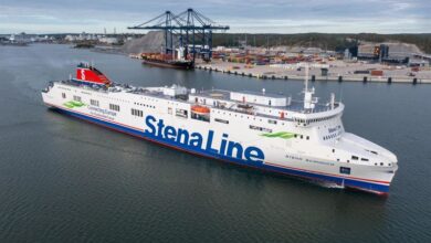 eBlue_economy_Stena Scandica now safely at port in Nynäshamn