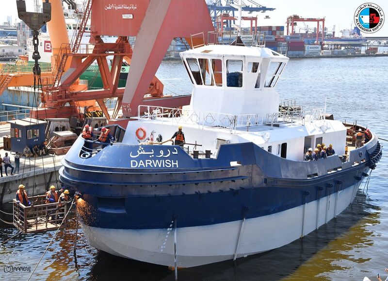 eBlue_economy_Tug _Darwish_joined the Alexandria port fleet