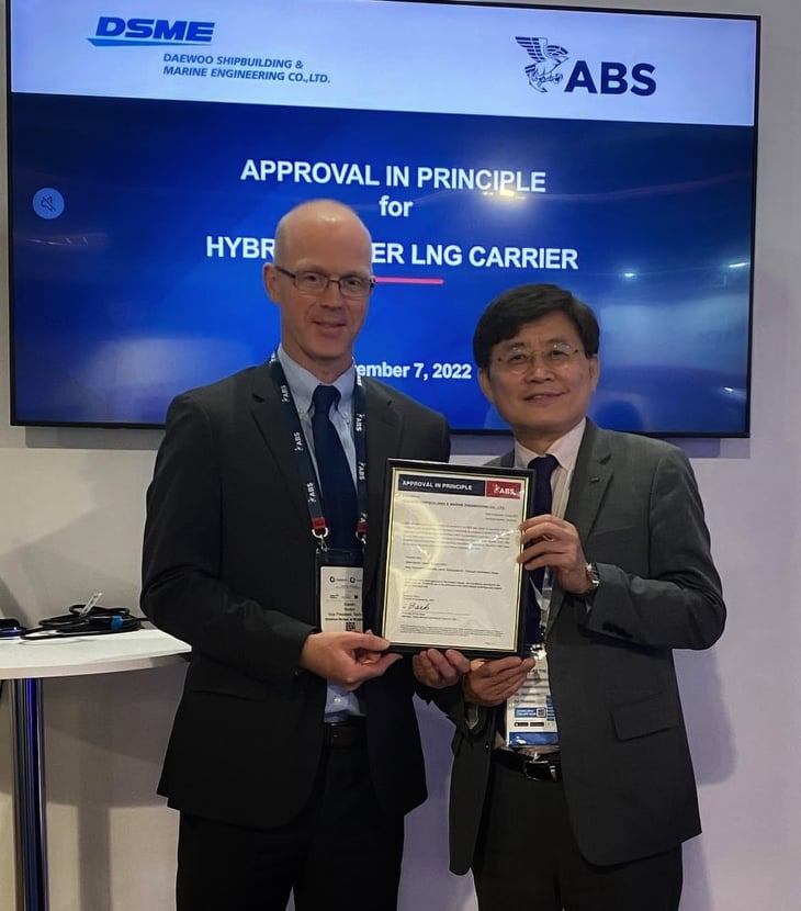 eBlue_economy_ABS AIP Supports DSME to Bring Hybrid Power Systems to Large LNG Carriers for More Sustainable Operations