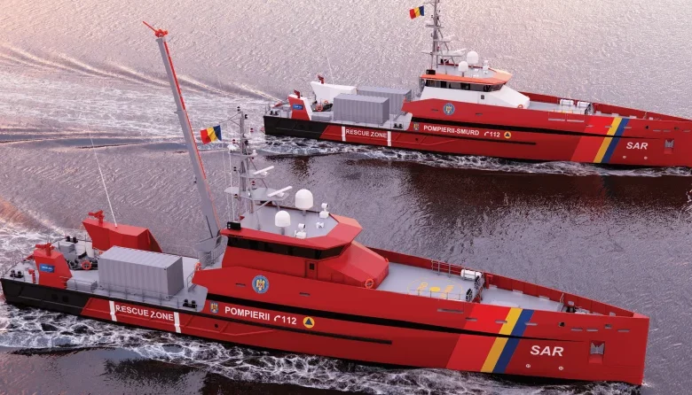 eBlue_economy_Damen to build two emergency response vessels for Romania