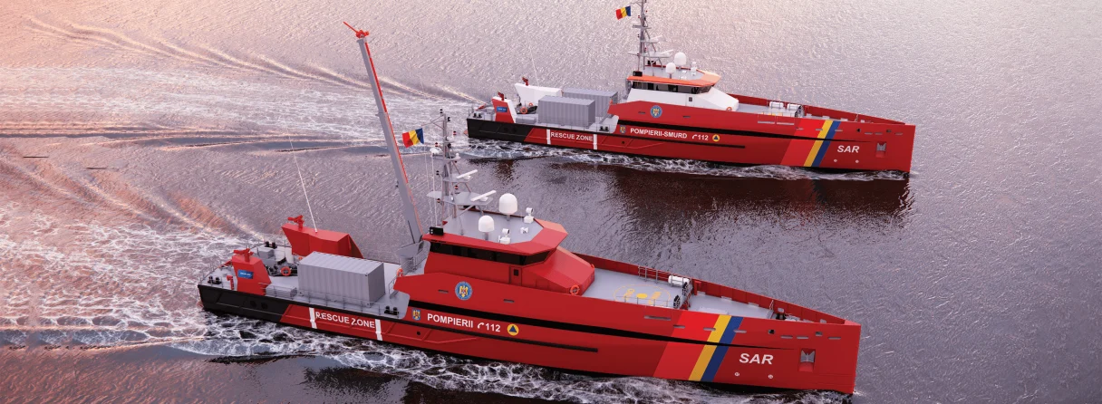 eBlue_economy_Damen to build two emergency response vessels for Romania