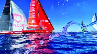 eBlue_economy_oLight on wind, large on spectacle as Rolex Middle Sea Race under way