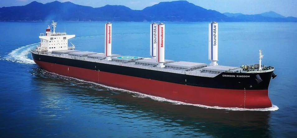 eBlue_economy_Japanese giant Marubeni picks bound4blue’s suction sails to power its Panamax bulk carrier