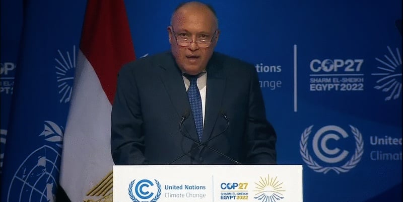 eBlue_economy_Shoukry_Egypt will spare no effort to confront climate change