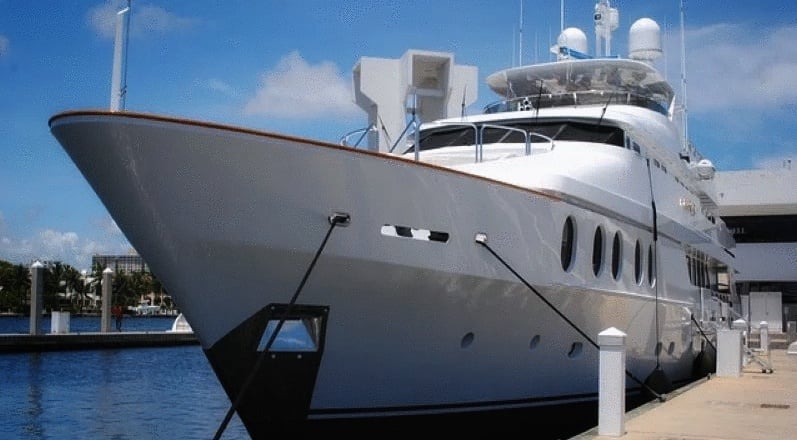 eBlue_economy_Spain detains Russian luxury yacht over failed bill payments