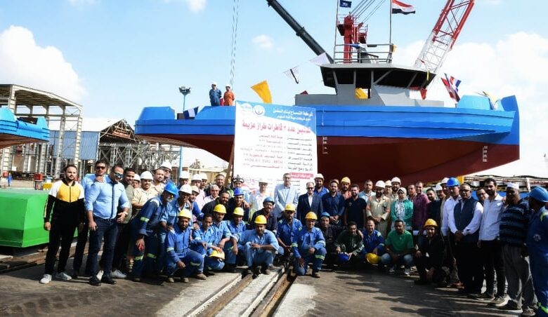 eBlue_economy_Temsah Shipbuilding Company Inaugurates Three New Locomotives