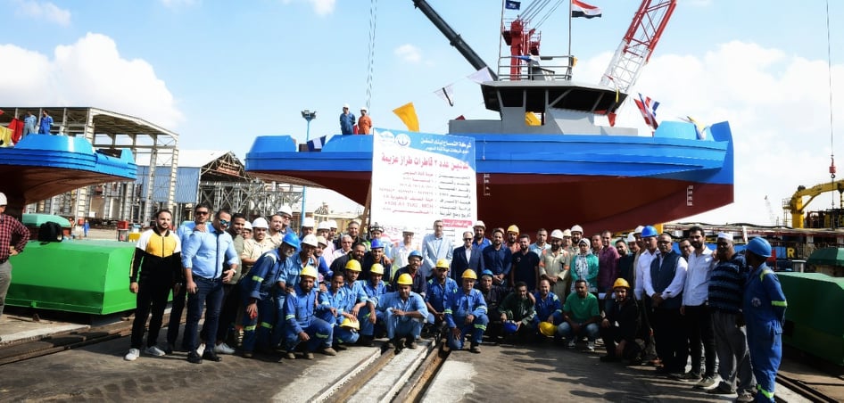 eBlue_economy_Temsah Shipbuilding Company Inaugurates Three New Locomotives